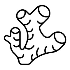   Ginger line icon