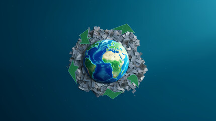 Fototapeta premium Environmental protection background, world environment day background, protect the environment