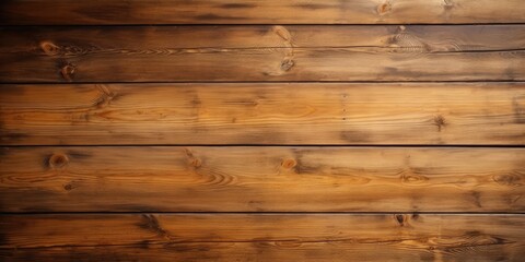 Fototapeta premium Top view of wooden plank for graphic stand, interior design or product display.