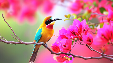 Bird on branch