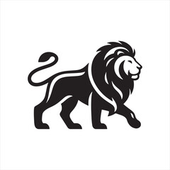 Prowess in Shadows: Dynamic Animals Silhouette Series Casting an Artistic Shadow of Wildlife Majesty - Safari Silhouette - Animals Vector
