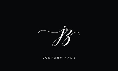 JZ, ZJ, J, Z Abstract Letters Logo Monogram