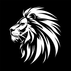 Fototapeta premium Lion logo design vector template