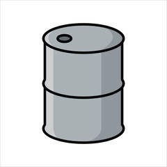 oil barrel icon vector design template simple and clean