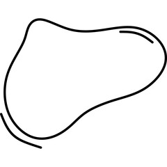 Abstract Blob Line