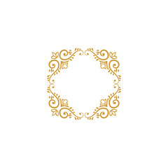 border background in gold color border