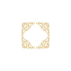 border background in gold color border