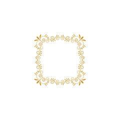 border background in gold color border