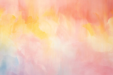 Light pastel colored background material painted with watercolor, Generative AI