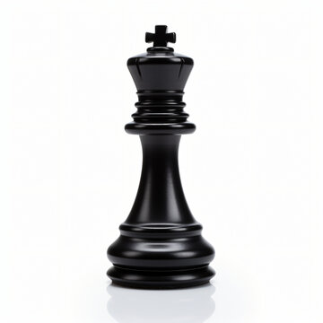 One black chess pawn