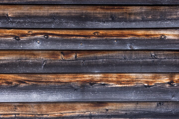 古い木の壁　photo of old decayed wooden fence