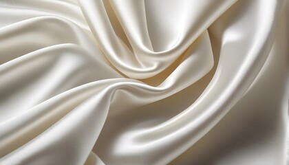 Obraz premium Draped white silk background. Lilac fabric texture surface. Texture, background, pattern, template. 3D vector illustration 