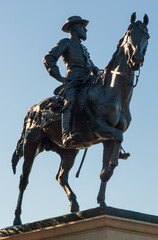 Obraz premium Gettysburg National Military Park, American Civil War Battlefield, in Gettysburg, Pennsylvania