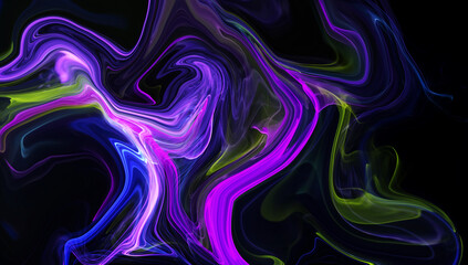 Trendy abstract colorful liquid background. Stylish marble wave texture illustration