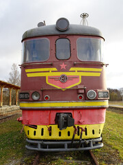 Old locomotive TEP 60