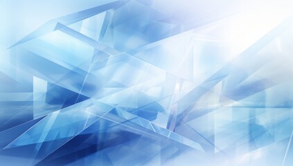Obraz premium blue abstract background with light lines, in the style of geometrical modernism