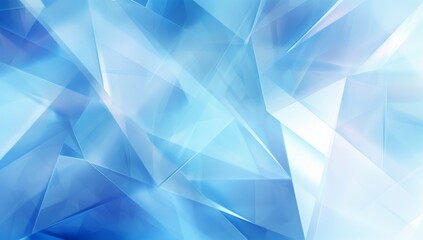 Obraz premium blue abstract background with light lines, in the style of geometrical modernism