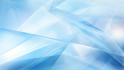 Obraz premium blue abstract background with light lines, in the style of geometrical modernism
