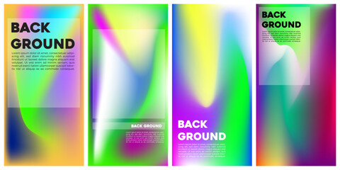 Abstract Background full color