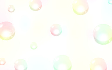Image of sparkling water droplets and light