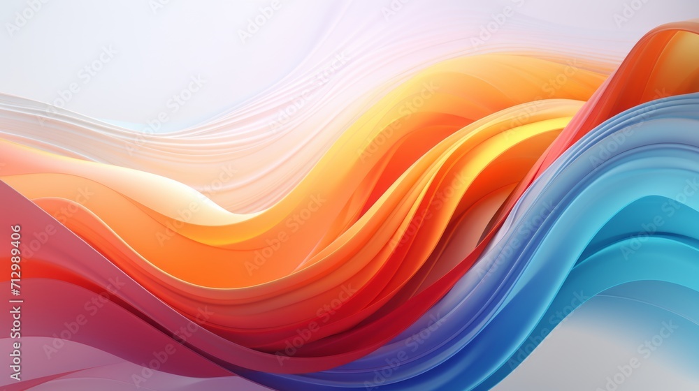 Poster vibrant fusion: a captivating abstract background of dynamic colors and textures