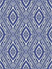 ikat seamless pattern traditional Design