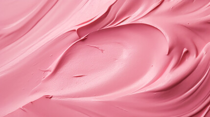 Bubblegum pink make-up, beauty product texture as abstract makeup cosmetic background, crushed...