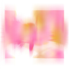 An abstract cut out transparent iridescent color streak blur design element.