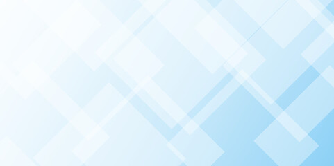 Modern dynamic abstract blue background. Colorful. light blue and white gradation square shape blue minimalistic seamless business and technology , business concept vector banner background template. 