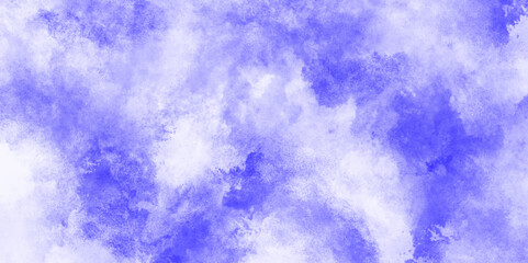 Abstract background with grunge light blue watercolor background. Paper texture design Panoramic grunge texture pattern. Aquarelle colorful stains on paper.  illustration for grunge design, templates,