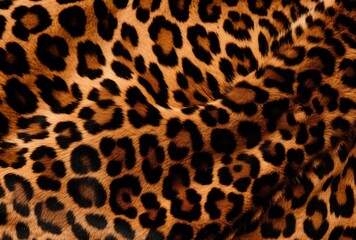 Experience the rich texture of leopard skin.