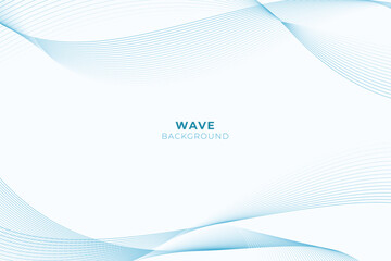 Abstract background with wavy line style