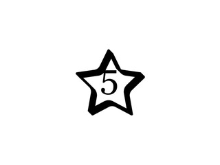 3d golden star