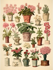 Antique Plant Illustrations: A Vintage Journey Through Classic Plant Design for Timeless Vintage Decor