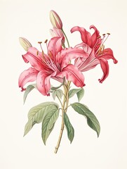 Antique Plant Illustrations: Timeless Flora Art for Stunning Wall Decor