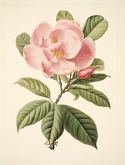 Time-honored Floral Design: Antique Plant Illustrations for Wall Art