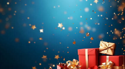 Gift background for birthdays, holiday anniversaries, Valentine's Day and weddings