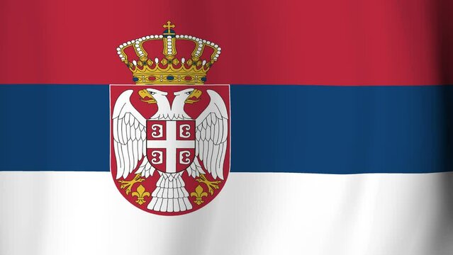 セルビアの国旗