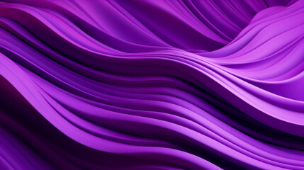 Beautiful luxury 3D modern abstract neon purple background composed of waves with light digital effect.