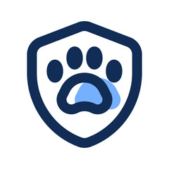 pet insurance Filled line icon