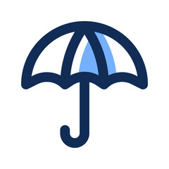 umbrella Filled line icon