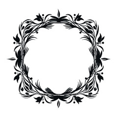 wreath SVG, wreath png, wreath frame, frame svg, frame illustration, wreath illustration, frame, vector, vintage, floral, design, decoration, pattern, ornament, border, illustration, flower, ornate, a