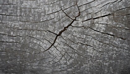Fototapeta premium Old gray texture cracked in wood background.