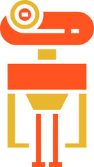 Cartoon Robot Icon