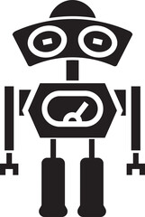 Cartoon Robot Icon