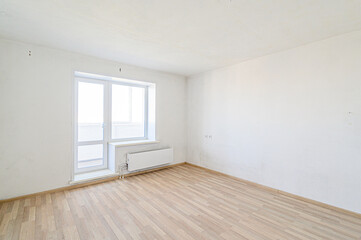 standard room interior apartment. view kind of decor home decoration in hostel house for sale. empty room renovated