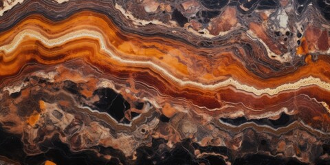 Veined dark marble resembling agate and onyx, used for wall tiles, ceramic design, and slabs.