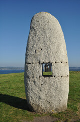 Menhir en la Torre de Hércules