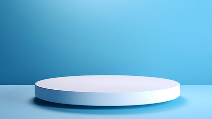 Modern round product advertising podium, booth, stage, product background, promotional event background