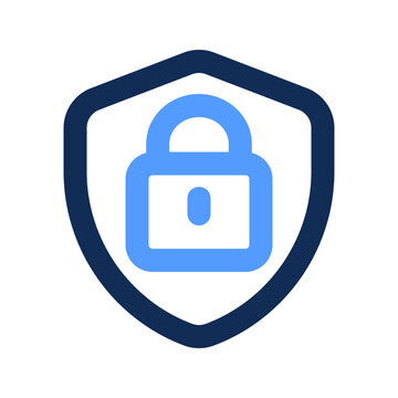 recommend clip art: security outline color icon